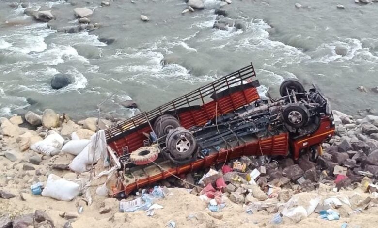 Loaded Vehicle Overturns Near Kalai, Driver Among Casualties