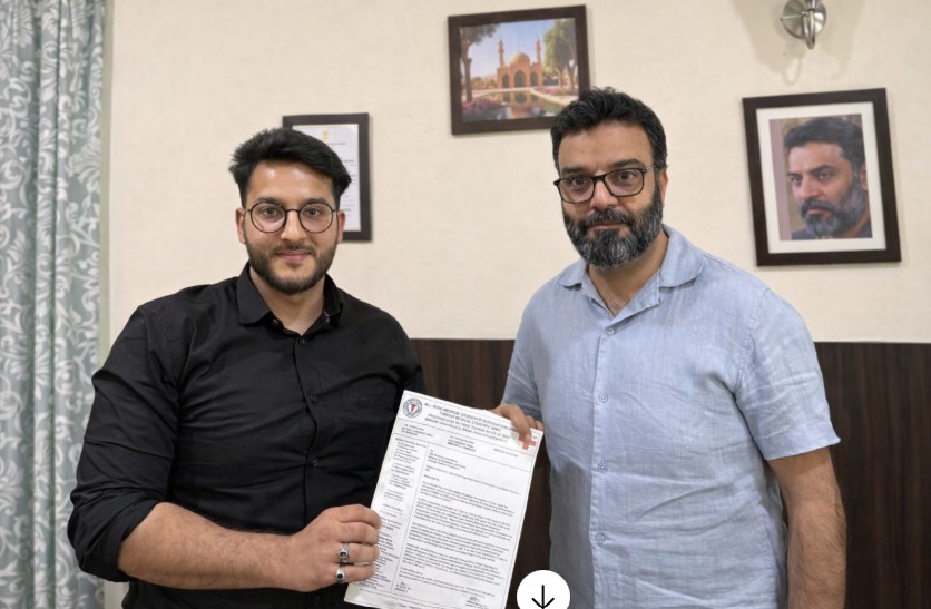 Dr Ruhullah AIMSA Leader Meets Srinagar MP Ruhullah Mehdi, Raises Safety Concerns ...