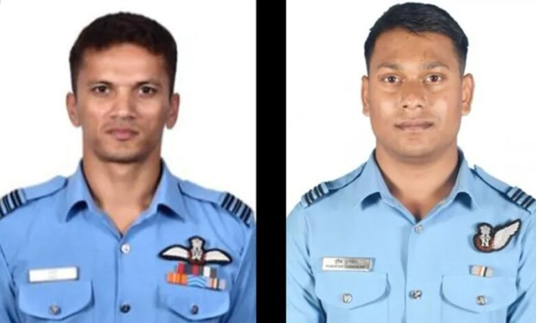 The Indian Air Force confirmed the deaths of Squadron Leader Anuj and Flight Lieutenant Purvesh Duragkar, who sustained fatal injuries in the crash.