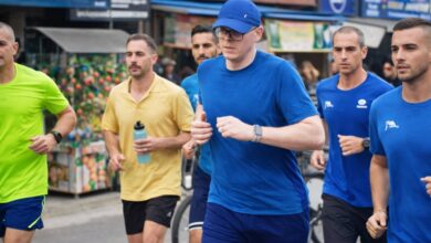 Omar Abdullah’s Public Jog in Bishnah Turns Heads, Onlookers Record Videos