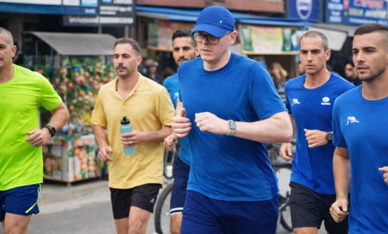 Omar Abdullah’s Public Jog in Bishnah Turns Heads, Onlookers Record Videos