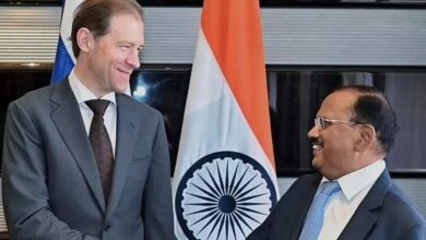 Russia’s Manturov Meets NSA Ajit Doval in New Delhi, Boosts Strategic Engagement