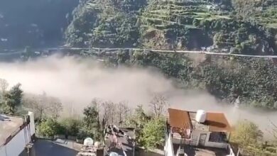 Landslide on Srinagar Jammu Highway