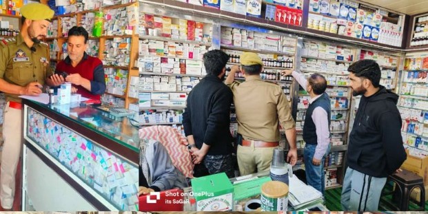 Joint Drive in Kulgam Flags Violations in Medical Shops, Two Disallowed