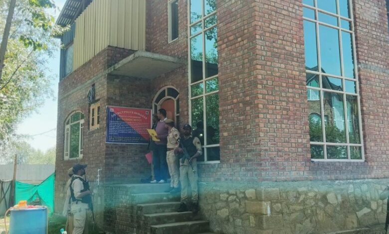 Srinagar Police have attached immovable properties