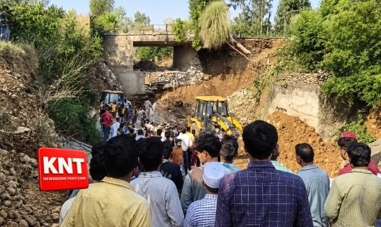 Jammu: Bridge Collapse Near Bantalab Petrol Pump, Several Feared Dead