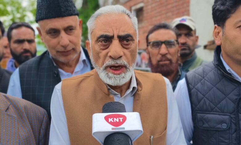 Hanjura Accuses NC of ‘Double Speak’, Targets Party Over Policies