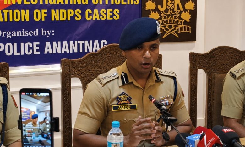 Anantnag Police Register 120 NDPS Cases