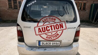 In a First Anantnag Police Order Auction of Vehicle Used in Drug Trade
