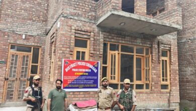 Srinagar Police Attaches ₹1.2 Crore Property of Alleged Drug Peddler in Hazratbal