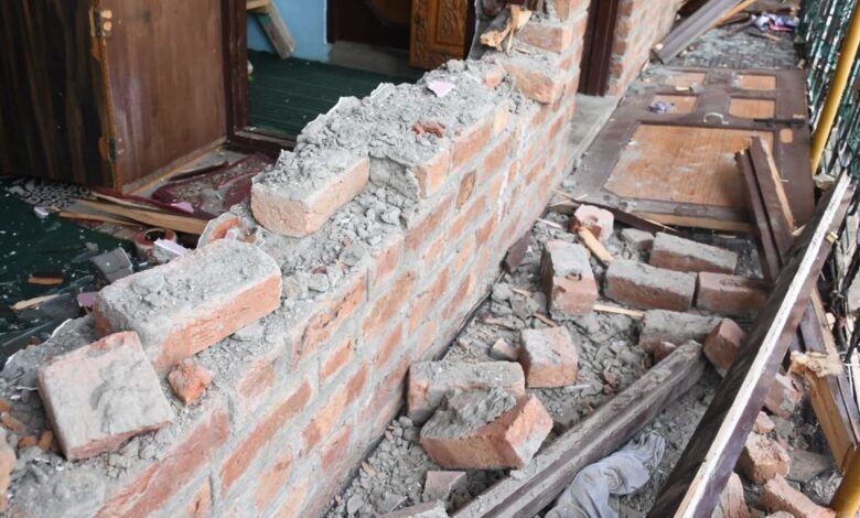 Structure Worth Rs 1.5 Crore Demolished in Srinagar, Police Cite NDPS Cases