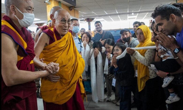Dalai Lama Arrives in Ladakh for Two-Month Summer Stay