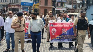 Srinagar Police Intensify Public Outreach Against Drug Abuse